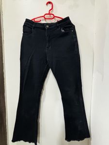 Black Flared Jeans