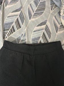 Stylish Black Flare Pants