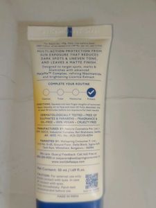 Asaya Spot Light Sunscreen SPF 50