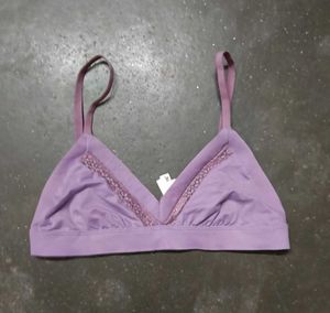 Black Padded Bra Lace 💙🩵💜