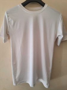 White Gym Crew Neck T-Shirt