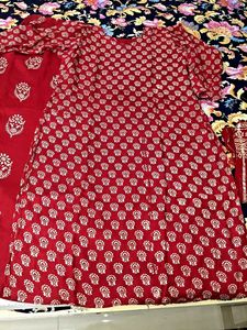 Red kurta set ❤️♥️
