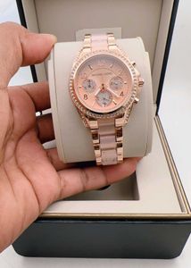 Mk ladies watch all crono and date working