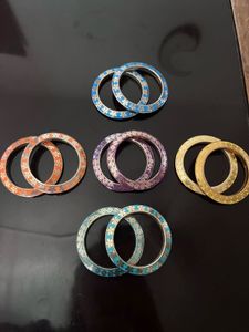 Fusion Set of 10 Colorful Enamel Bangles