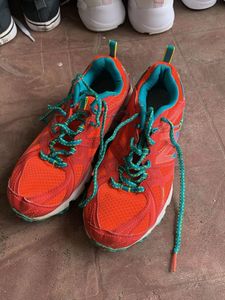 New balance Vibrant Orange & Teal Running Shoes