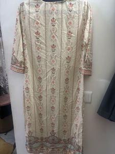 Libas Floral Print Kurta Set with Dupatta