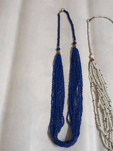 Boho Layered Beaded Necklaces Set
