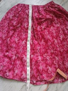 Floral Print Mini Skirt