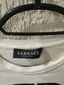 Versace White Logo T-Shirt