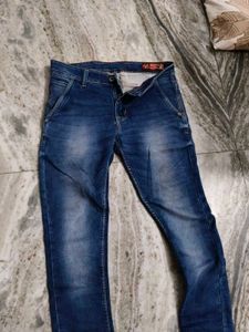 FLU JEANS CO. Blue Denim Jean