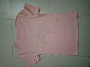 Pink Zebra Graphic T-Shirt