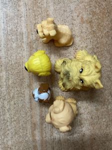 Cute Dog Figurines set of 5