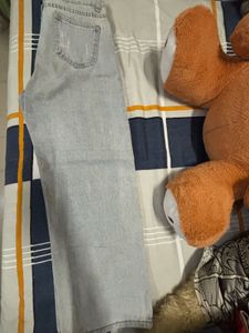 Light Wash Distressed Jeans