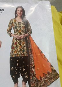 Deeptex Batik Dress Material