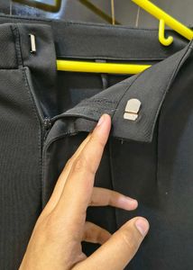 Black Fitted Trousers