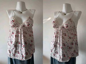 Cute Star Print Camisole Top
