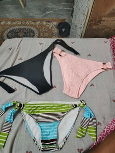 Cute Bikini Bottoms - Set of 3