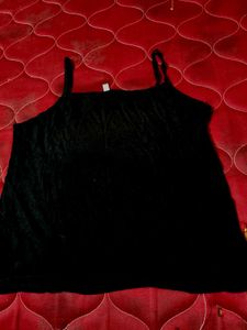 Classic Black Camisole Top