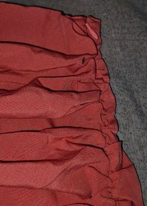 Ruched Mini Skirt