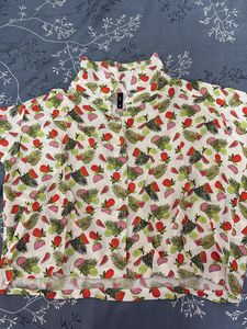 Fun Fruit Print Top