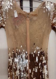Sequin Embellished Maxi Party Dress