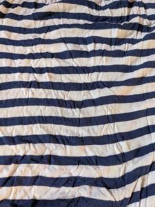 Striped Long Sleeve Soft Top