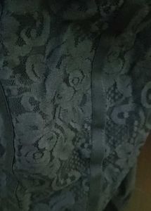 Elegant Black Lace Bodysuit