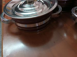 Steel Vessel Set - 3 - Unused