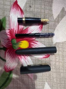 Parker Frontier Matte Black GT Fountain Pen
