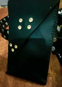 Genuine Leather Executive Side Mobile Case