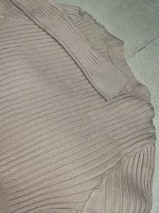 Ribbed Knit Midi Dress