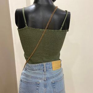 ONLY smocked top