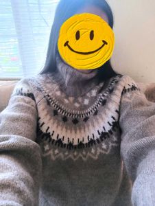Cozy Fair Isle Turtleneck Sweater