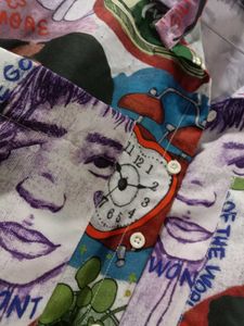 Unique Graphic Print Shirt