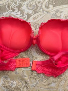 Pink Lace Bra