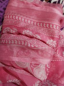 Teal Floral Print Sheer Fabric Shawls