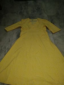 Yellow  Frock Size  (L )