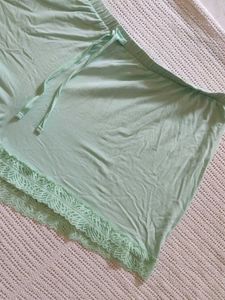 Kiabi Comfy Lace Trim Sleep Shorts