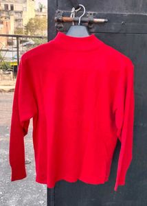 Red Knit Sweater top❣️