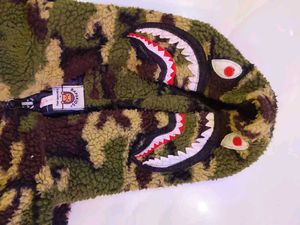 BAPE Camo Shark Fleece Jacket