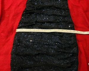 Sparkly Black Cocktail Dress