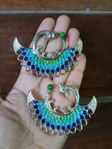 Mayur Enamel 4coloured Layer Earing