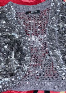 RARE Y2K Morgan de toi Sequin bolero