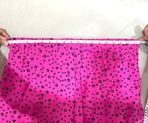 High-waist Palazzo Pants in Pink Colour