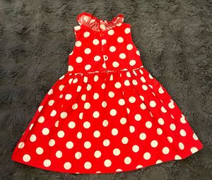 Adorable Red Polka Dot Dress