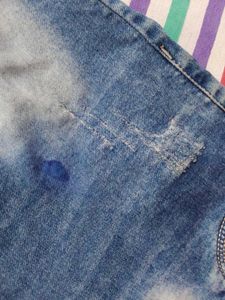 Blue Wash High Waisted Jeans