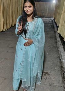 Beautiful Blue Kurta Set