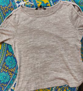 Latin Quarter Self Design Women Embellished Top