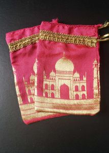 Combo Of Taj Mahal Mini Potli Bags