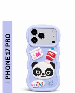 New iPhone 17 pro Cute Panda Phone Case